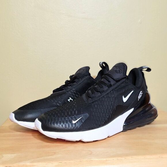 Nike Air Max 270 Shoes Black White AH8050-002 Men’s Size 10 - Picture 3 of 7